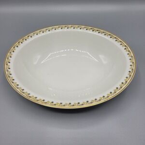 Vtg Haviland Limoges France Porcelain Schleiger 101 Serving Oval Bowl 10"